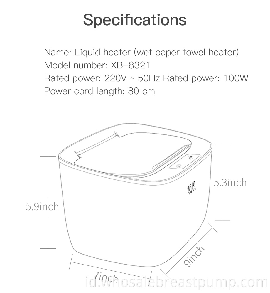 Wet Tissue Heater